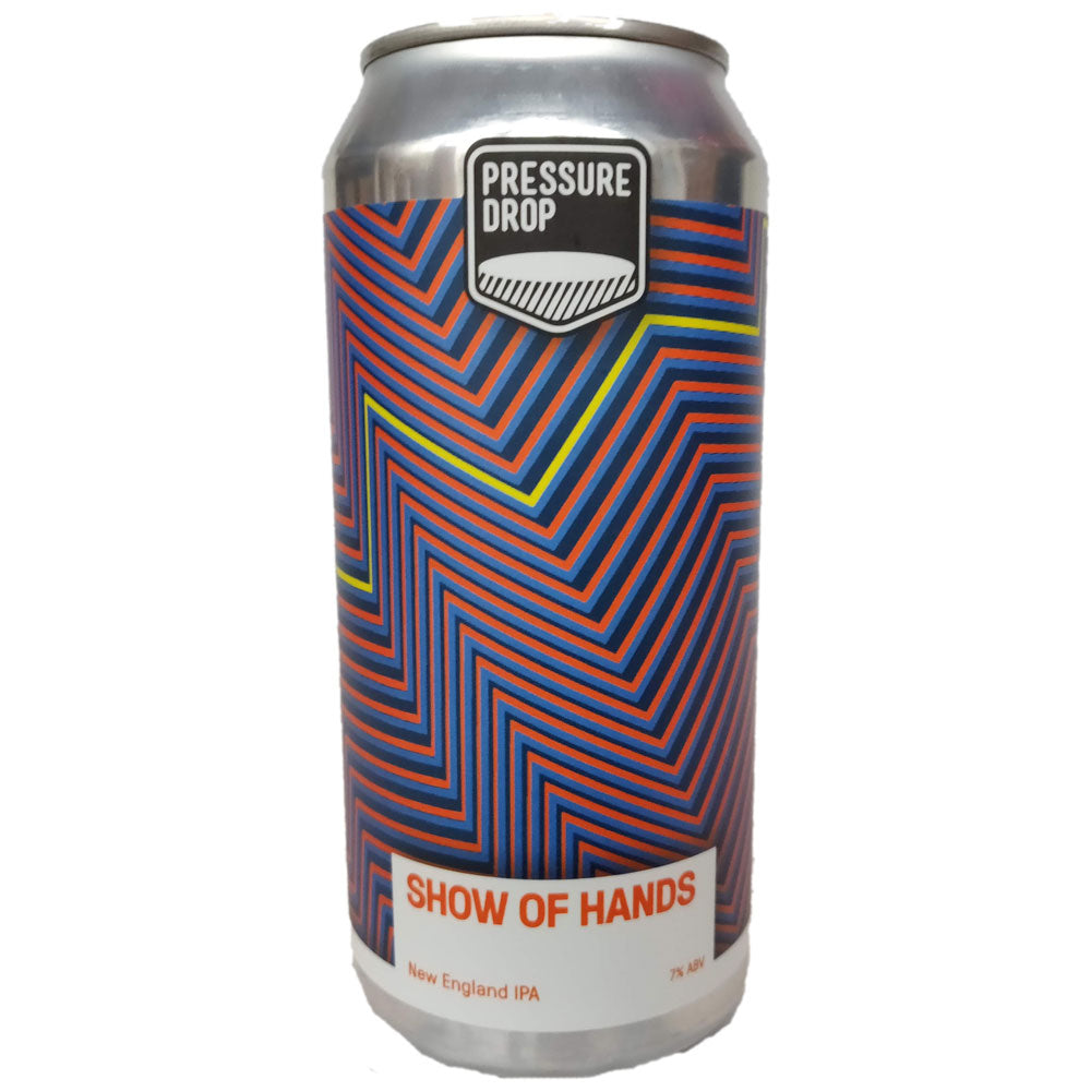 Pressure Drop Show of Hands NEIPA (440ml can)-Hop Burns & Black