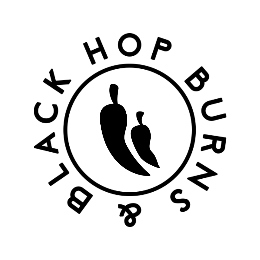 One-off HB&B Burns Box Hot Sauce Box-Hop Burns & Black