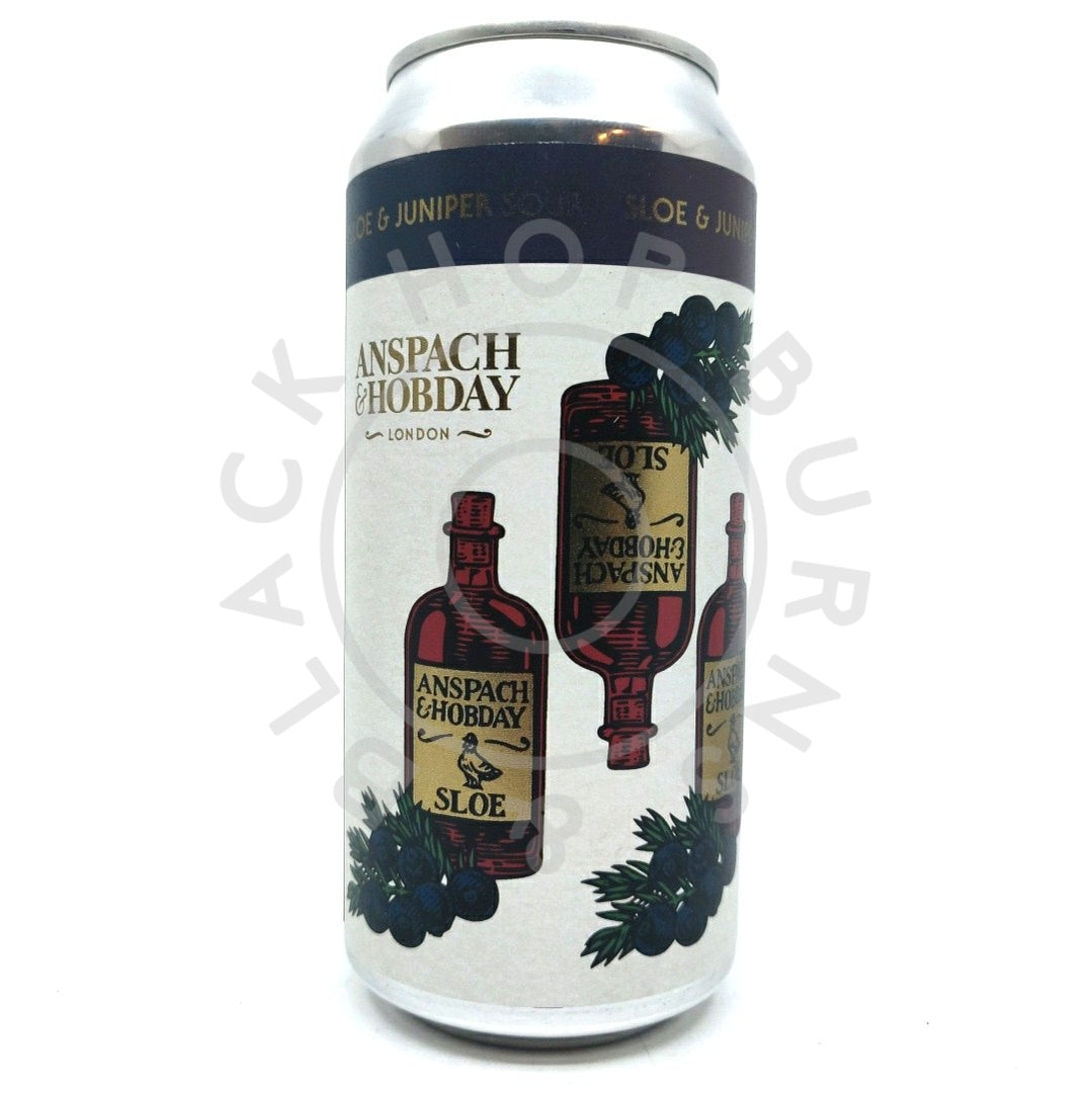 Anspach & Hobday The Sloe & Juniper Sour 3.5% (440ml can)-Hop Burns & Black