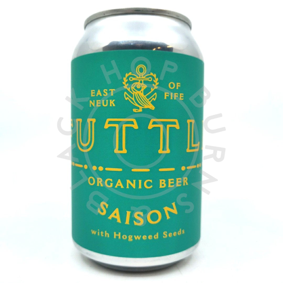 Futtle Organic Saison 4% (330ml can)-Hop Burns & Black
