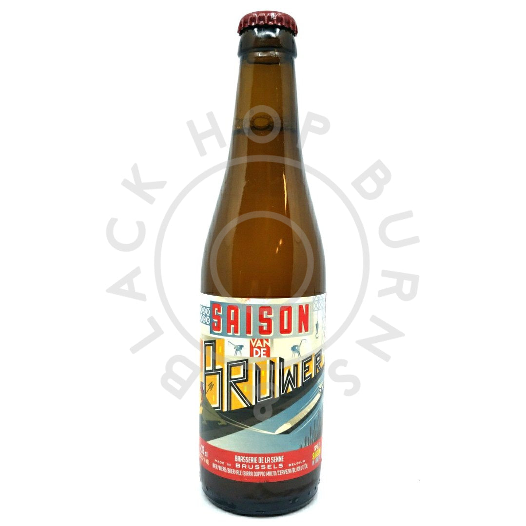 Brasserie de la Senne Saison Van De Bruwer 5.3%-Hop Burns & Black