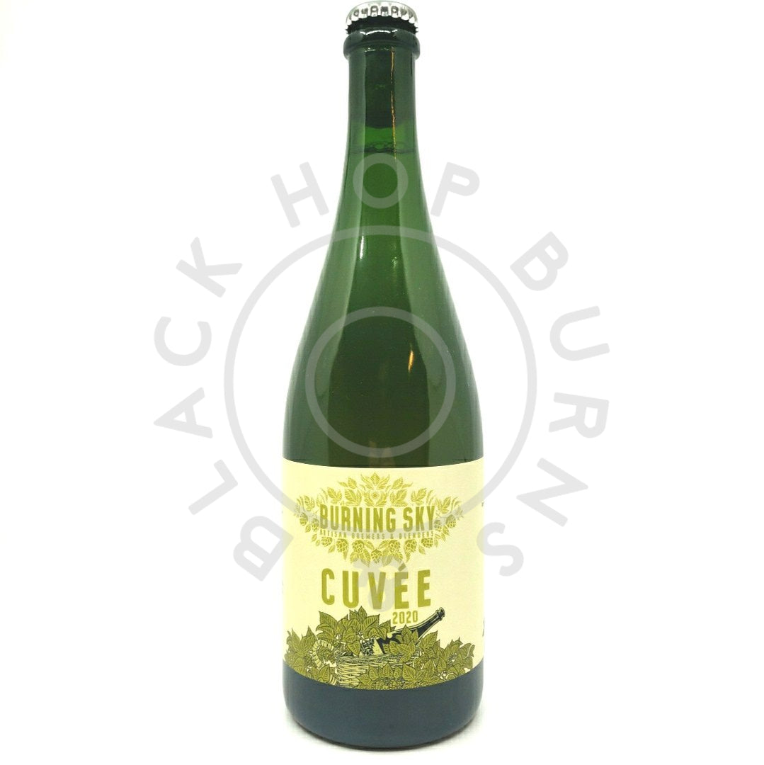 Burning Sky Cuvee 2020 6.5% (750ml)-Hop Burns & Black