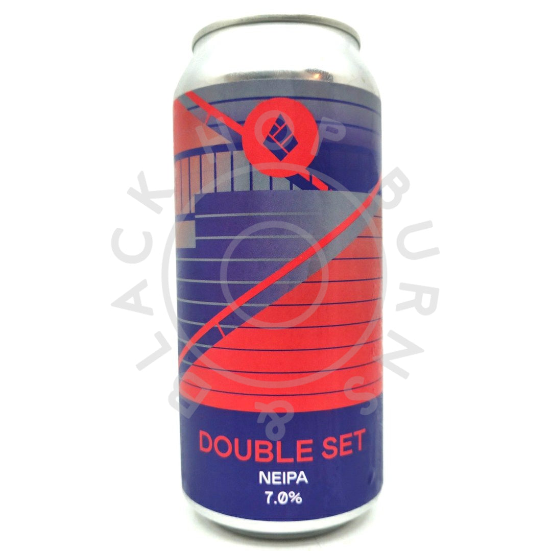 Drop Project Double Set New England IPA 7% (440ml can)-Hop Burns & Black
