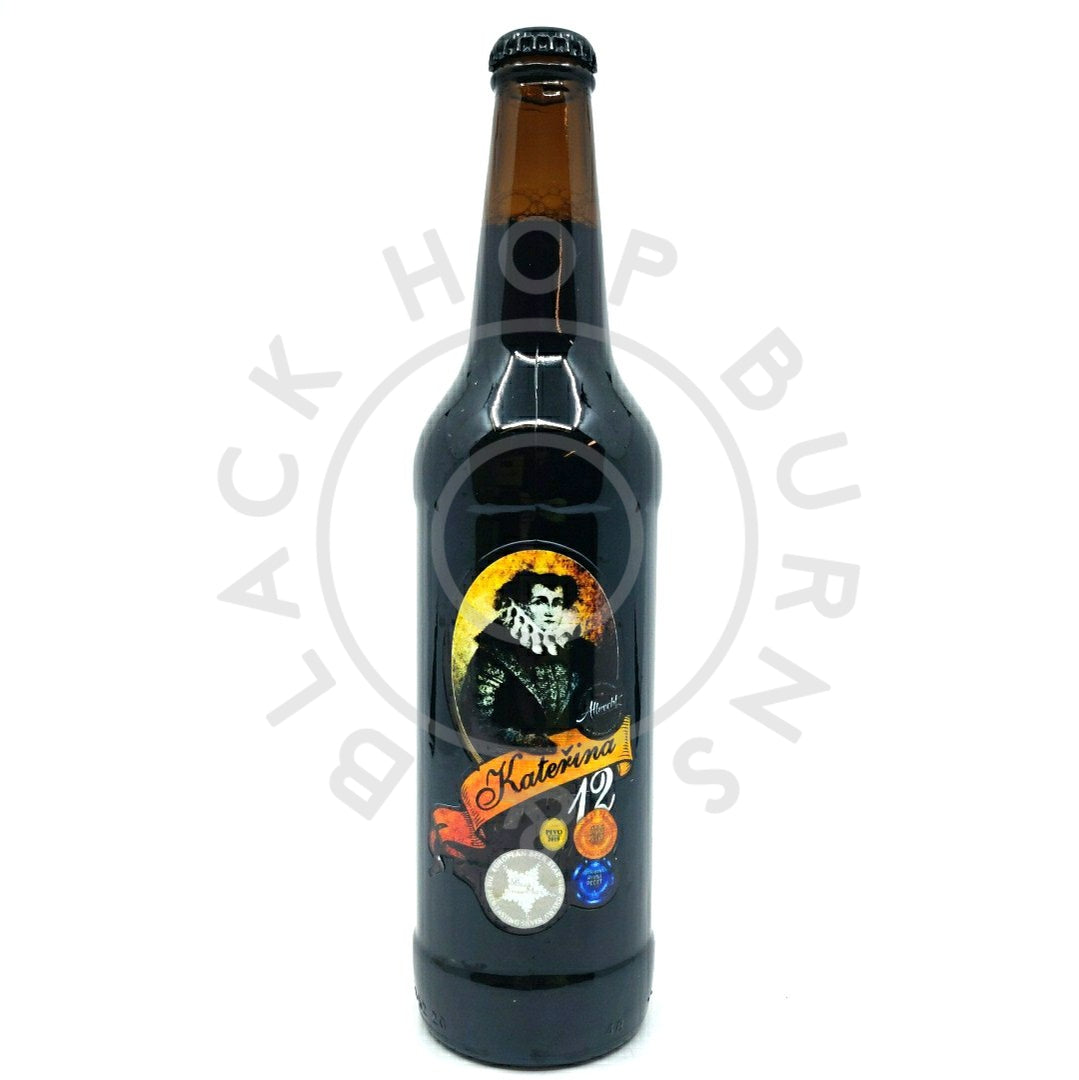 Albrecht 12 Katerina Dark Lager 4.8% (500ml)-Hop Burns & Black
