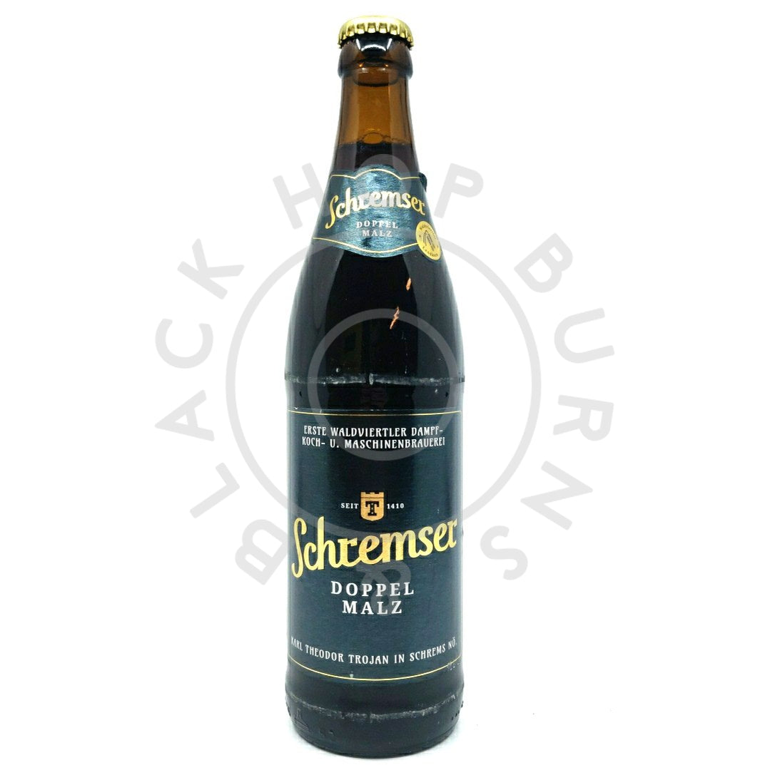 Schremser Doppelmalz 4.6% (500ml)-Hop Burns & Black