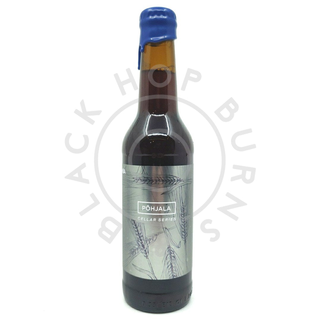Pohjala Odravein Bourbon BA (Cellar Series) Barley Wine 14% (330ml)-Hop Burns & Black