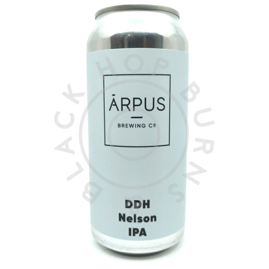 Arpus DDH Nelson IPA 6.8% (440ml can)-Hop Burns & Black