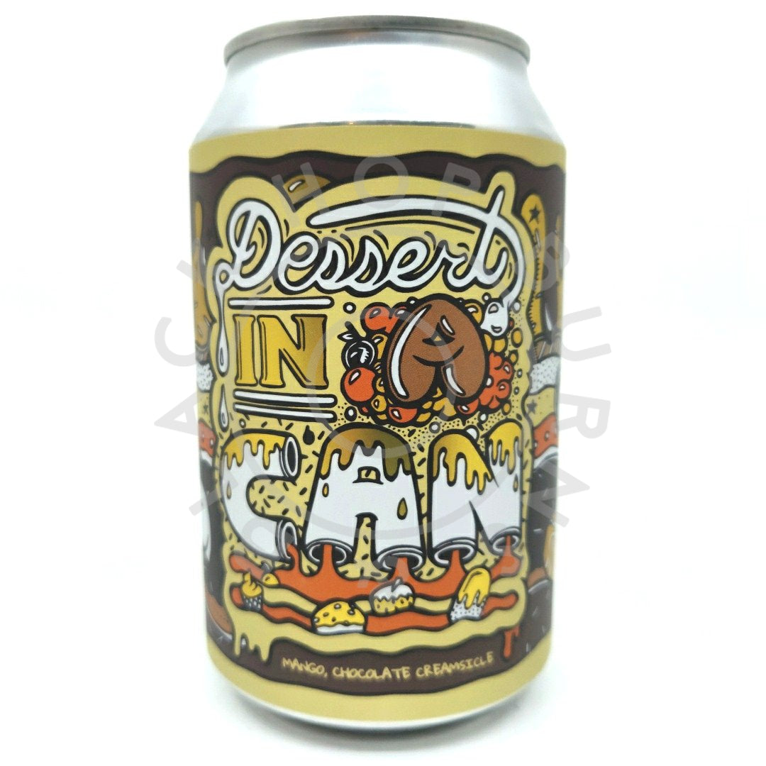 Amundsen Dessert in a Can Mango, Chocolate Creamsicle Imperial Stout 10.5% (330ml can)-Hop Burns & Black