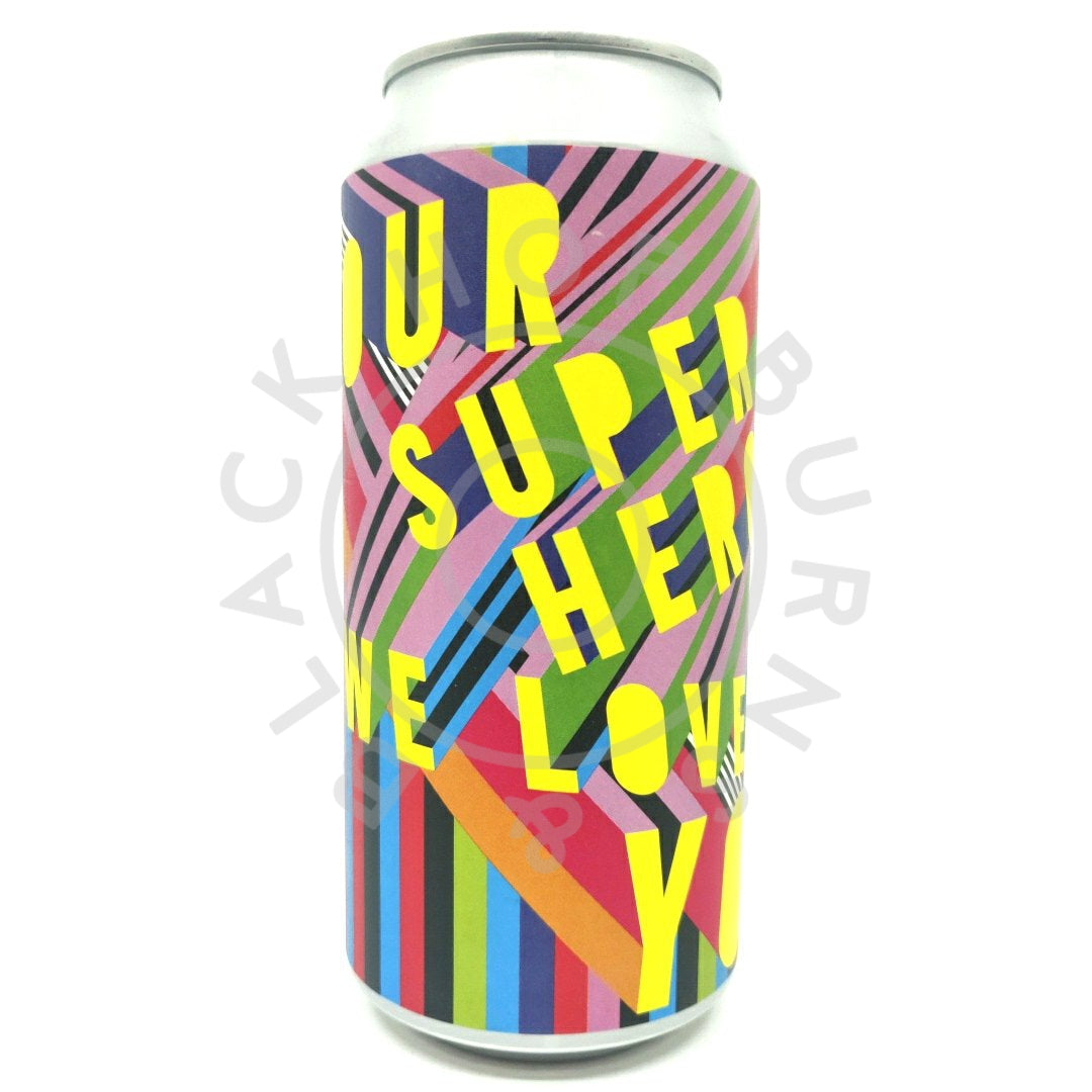 North Brewing Co x In Good Company x Morag Myerscough Session IPA 4.8% (440ml can)-Hop Burns & Black