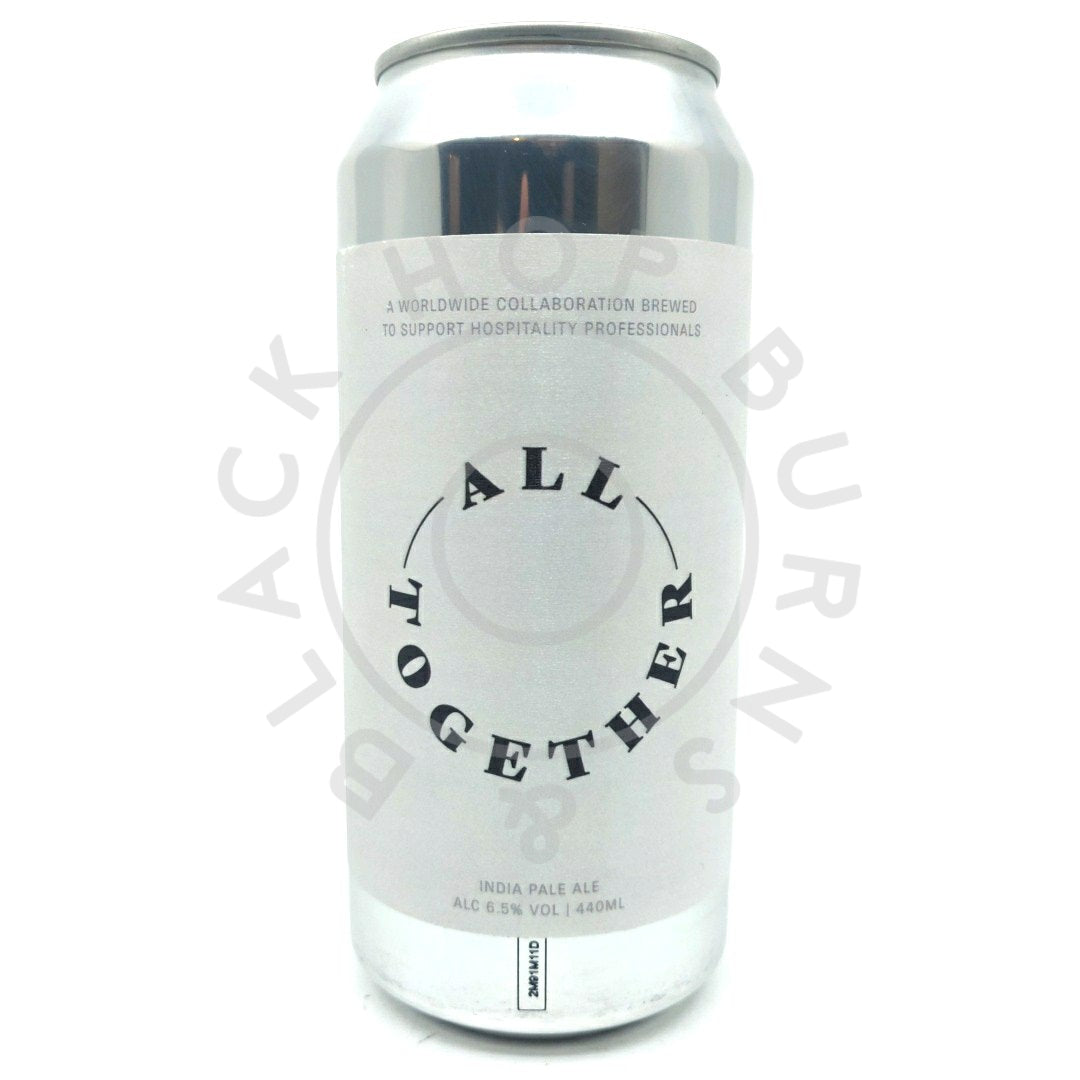 Verdant All Together IPA 6.5% (440ml can)-Hop Burns & Black