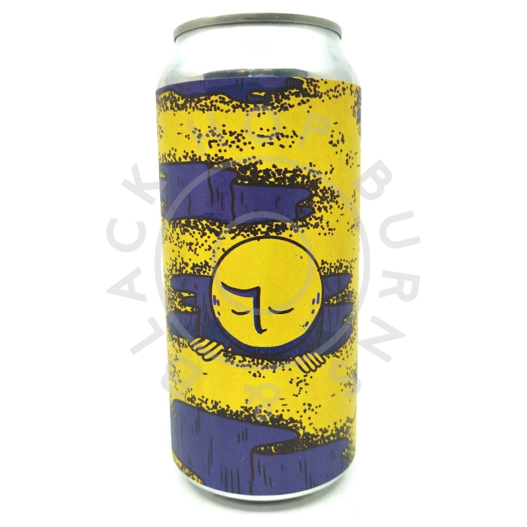 Left Handed Giant Just When Hazy IPA 6.6% (440ml can)-Hop Burns & Black