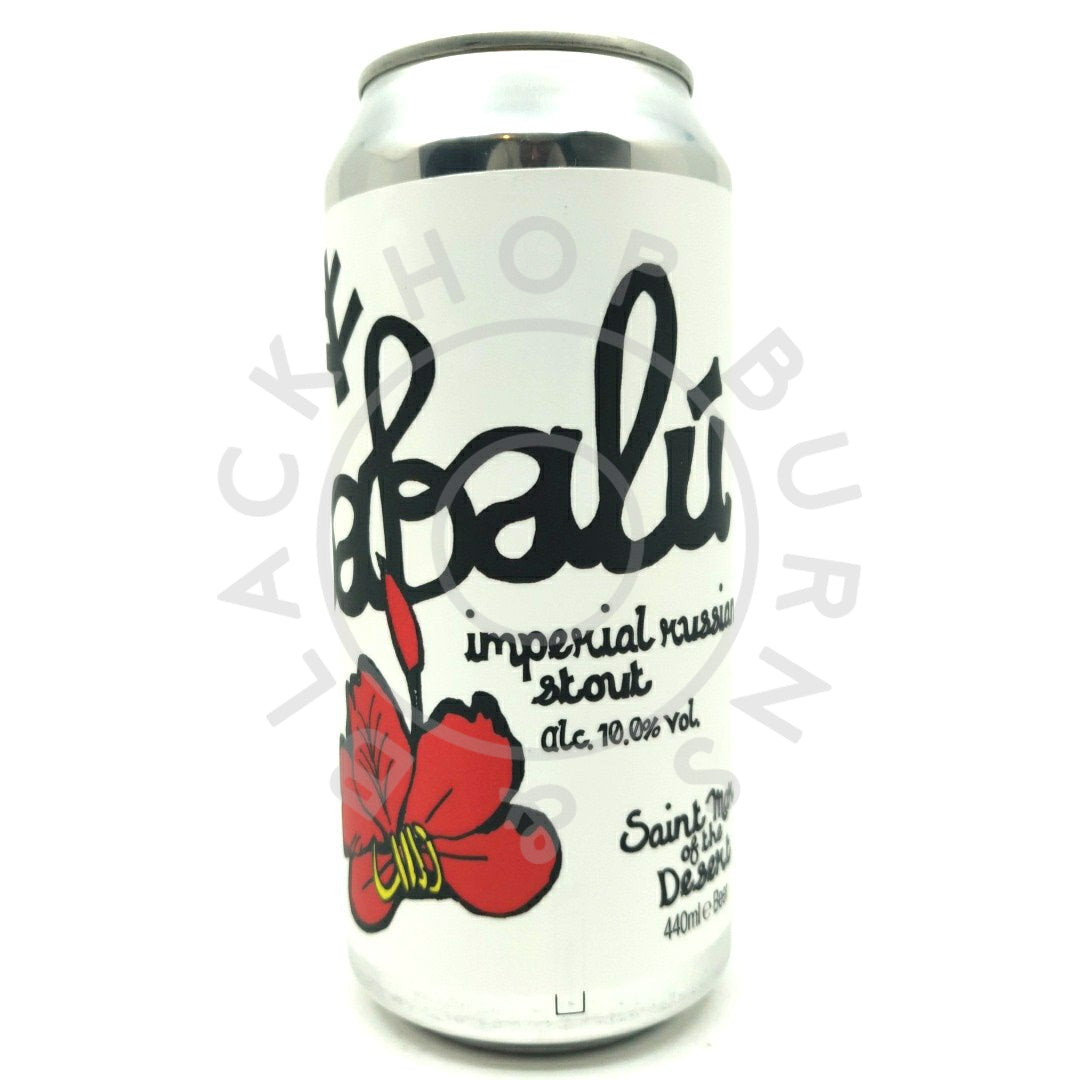 St Mars Of The Desert Babalu Imperial Russian Stout 10% (440ml can)-Hop Burns & Black