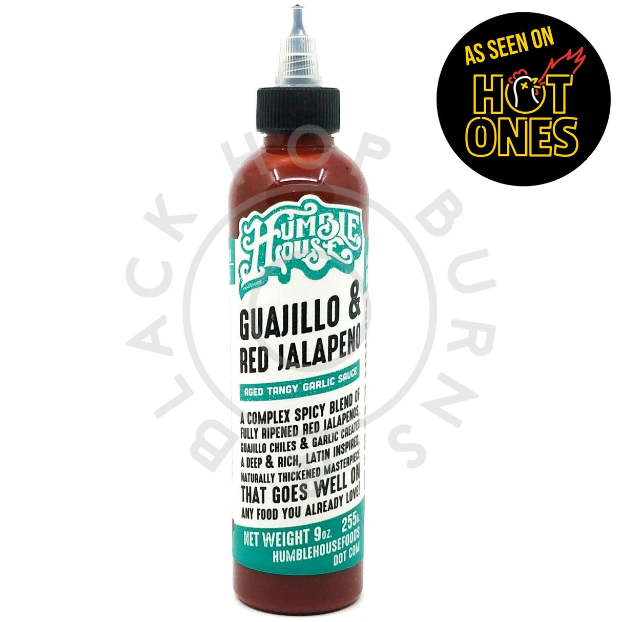 Humble House Guajillo & Red Jalapeno Hot Sauce (238g)-Hop Burns & Black