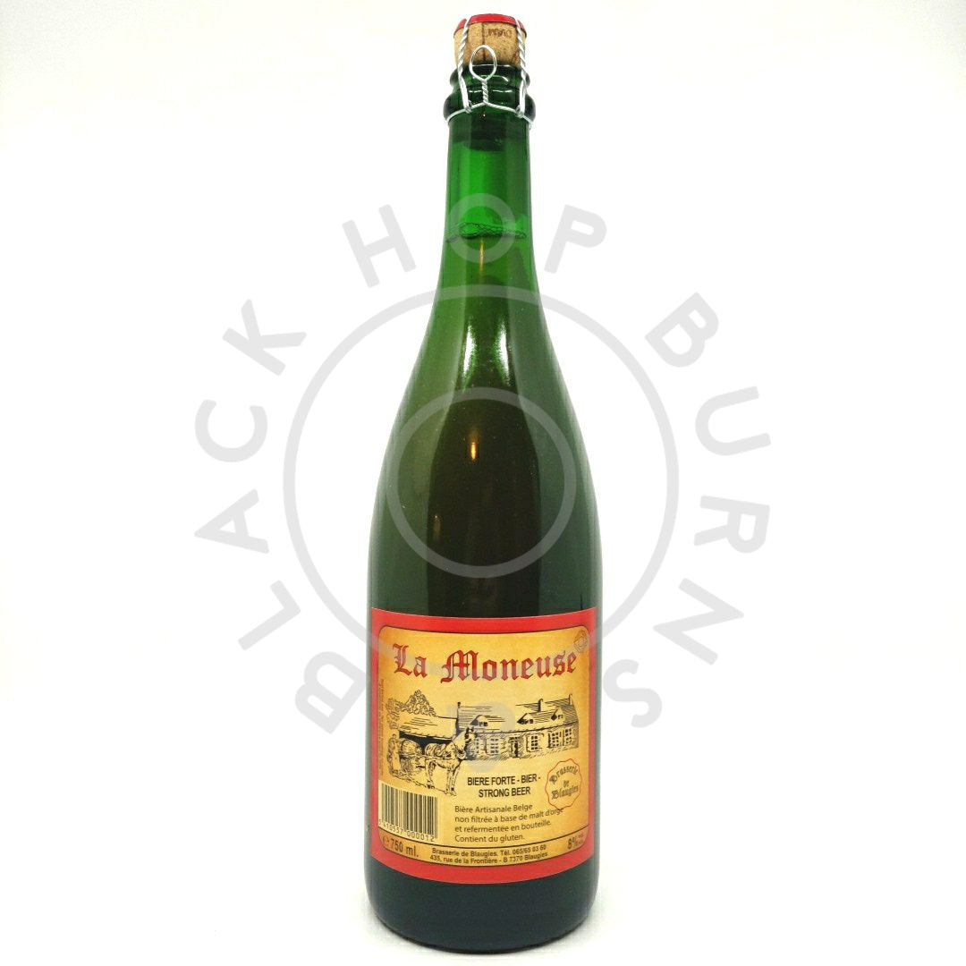 Brasserie de Blaugies La Moneuse Saison 8% (750ml)-Hop Burns & Black