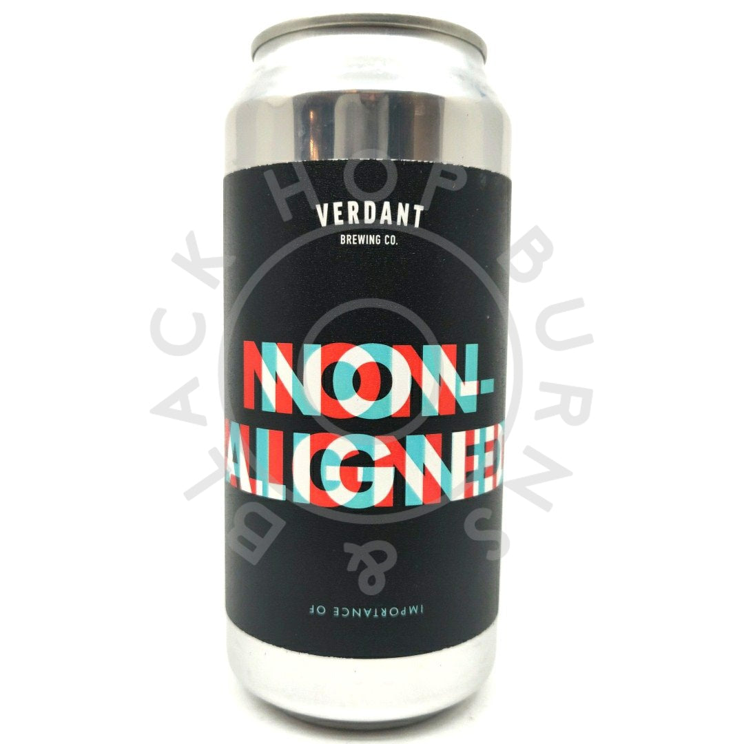 Verdant The Importance of Being Non-Aligned NEIPA 6.5% (440ml can)-Hop Burns & Black