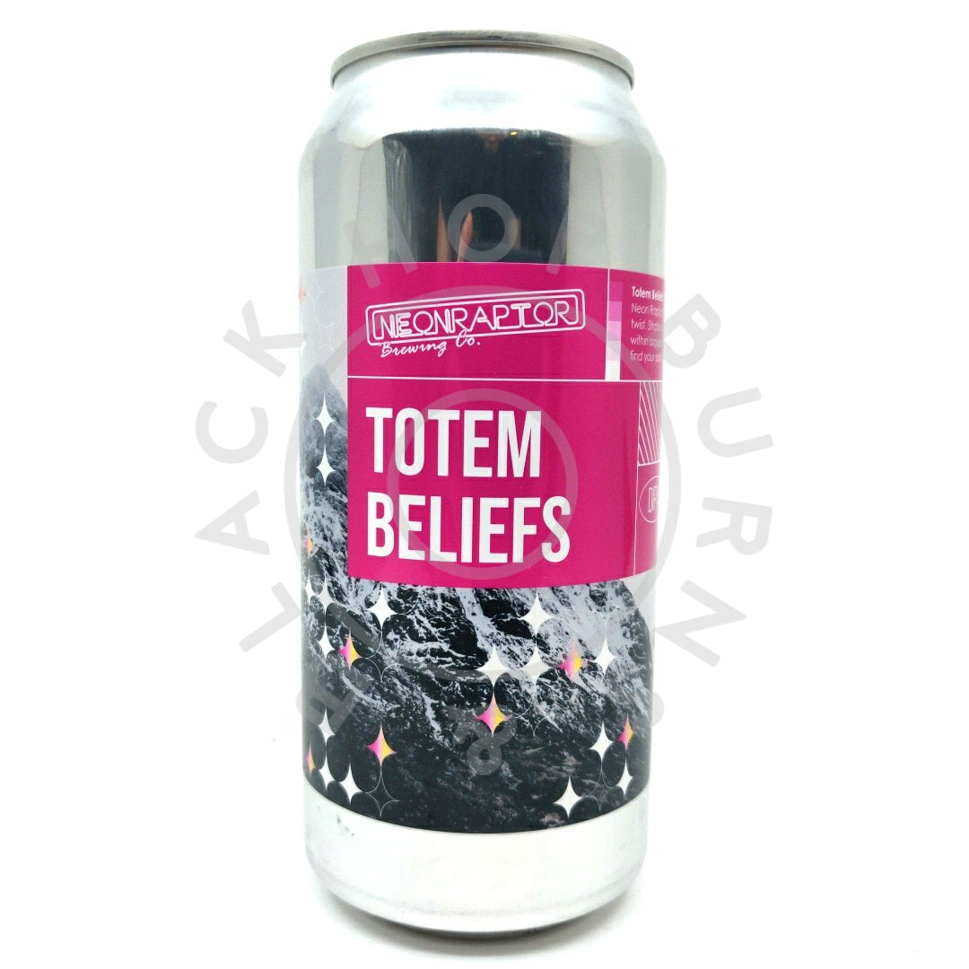 Neon Raptor Totem Beliefs DIPA 8% (440ml can)-Hop Burns & Black