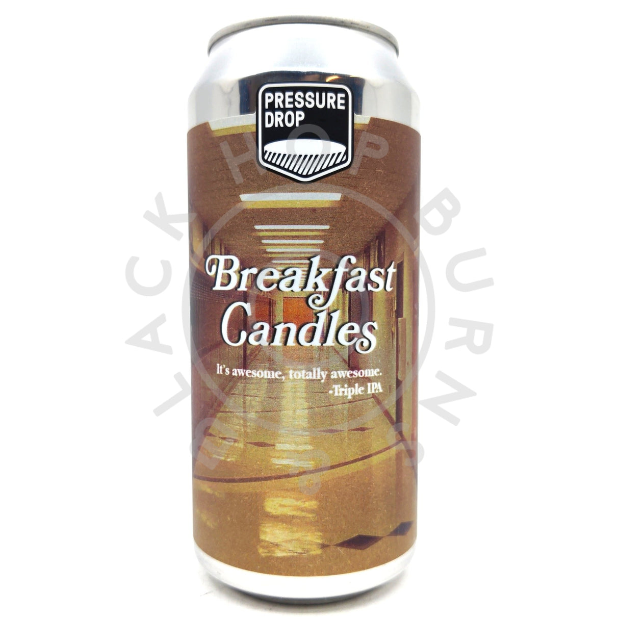 Pressure Drop Breakfast Candles Triple IPA 10% (440ml can)-Hop Burns & Black