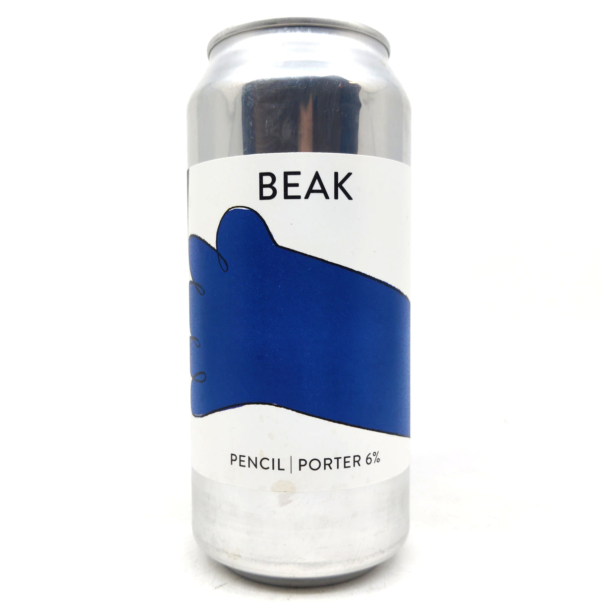 Beak Brewery Pencil India Porter 6% (440ml can)-Hop Burns & Black