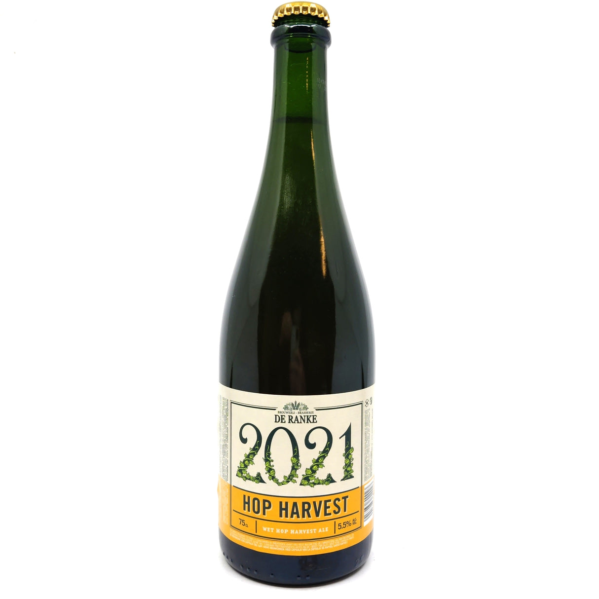 De Ranke Hop Harvest Belgian Pale Ale 5.5% (750ml)-Hop Burns & Black