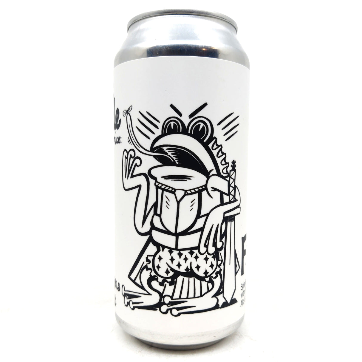 St Mars Of The Desert Battle of Frogs & Mice: FROGS Belgian Brune Ale 8% (440ml can)-Hop Burns & Black