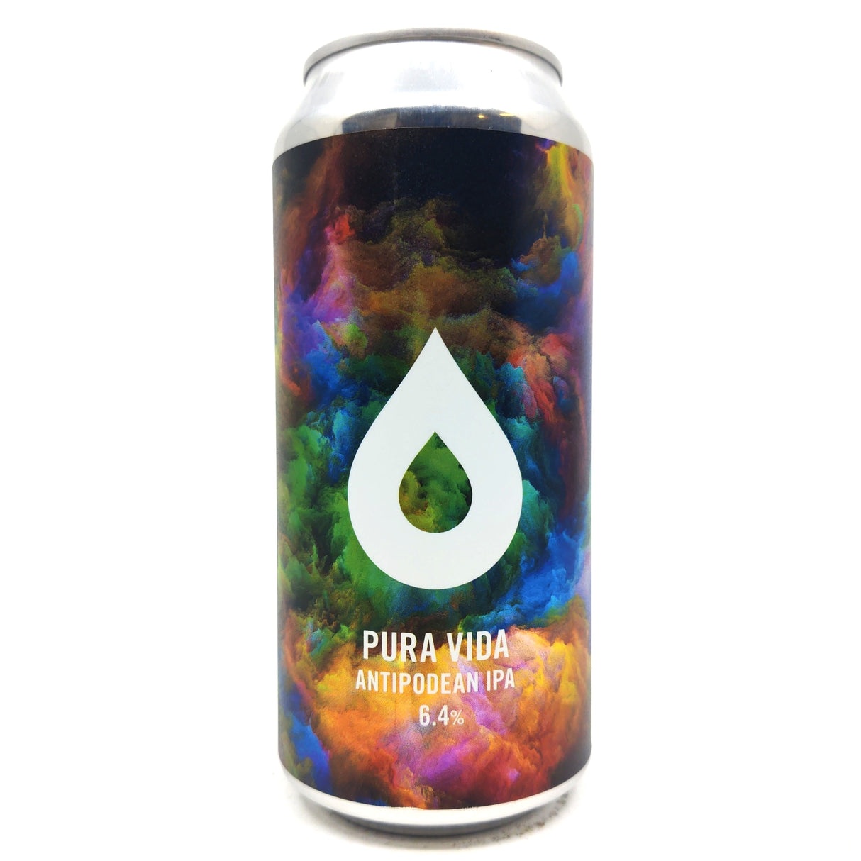Polly's Brew Co Pura Vida Antipodean IPA 6.4% (440ml can)-Hop Burns & Black