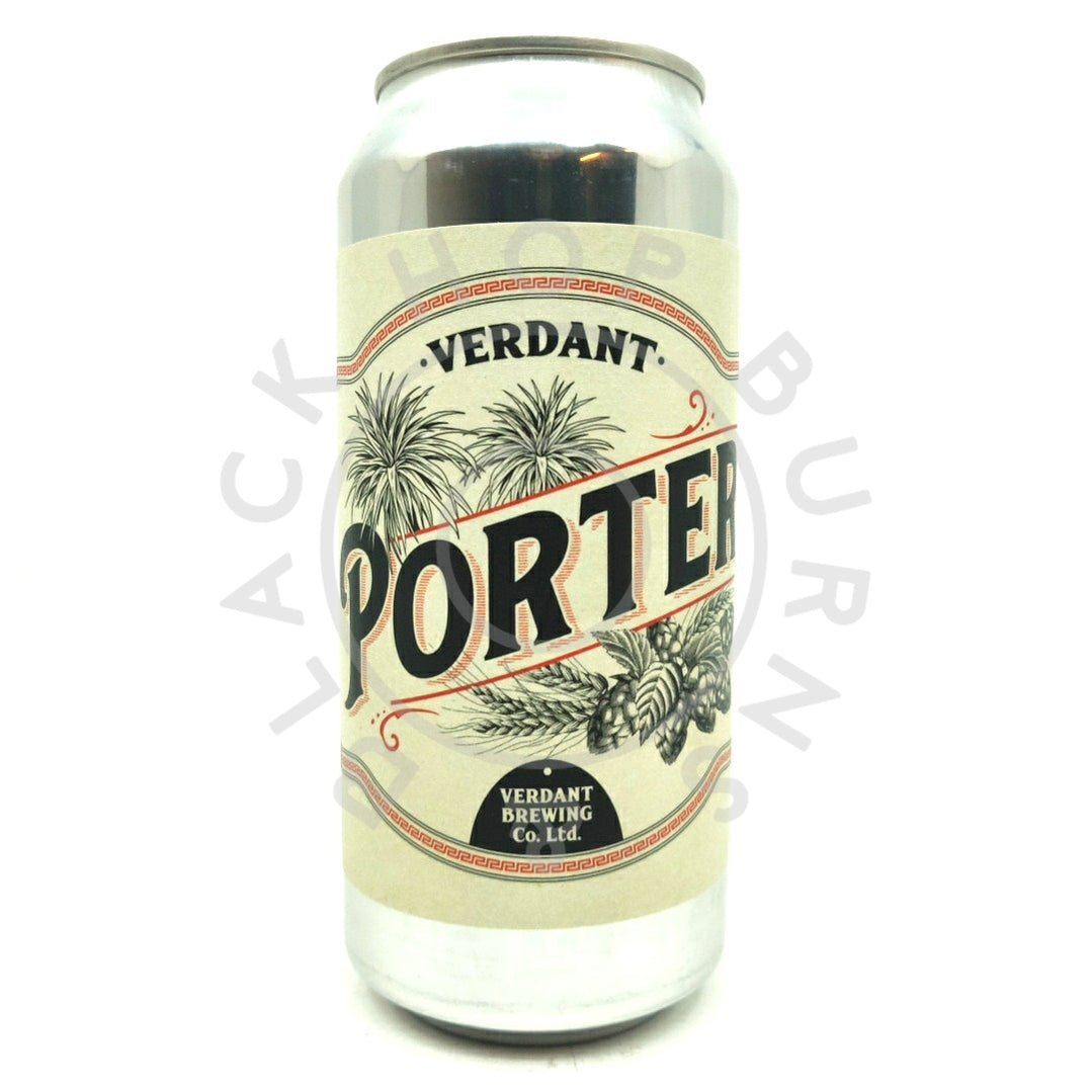 Verdant Robust Porter 4.8% (440ml can)-Hop Burns & Black