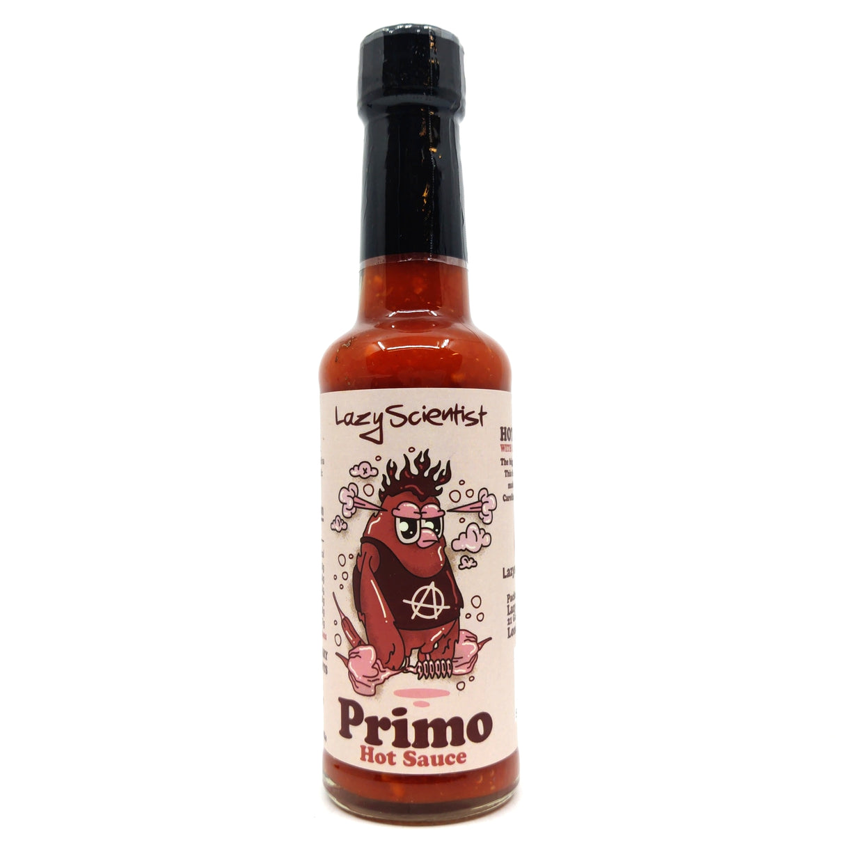 Lazy Scientist Primo Hot Sauce (150ml)-Hop Burns & Black