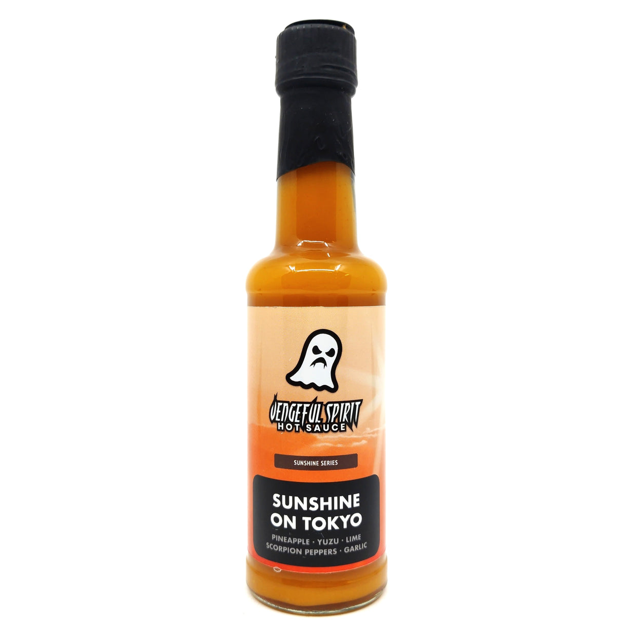 Vengeful Spirit Sunshine on Tokyo Pineapple & Yuzu Hot Sauce (148ml)-Hop Burns & Black