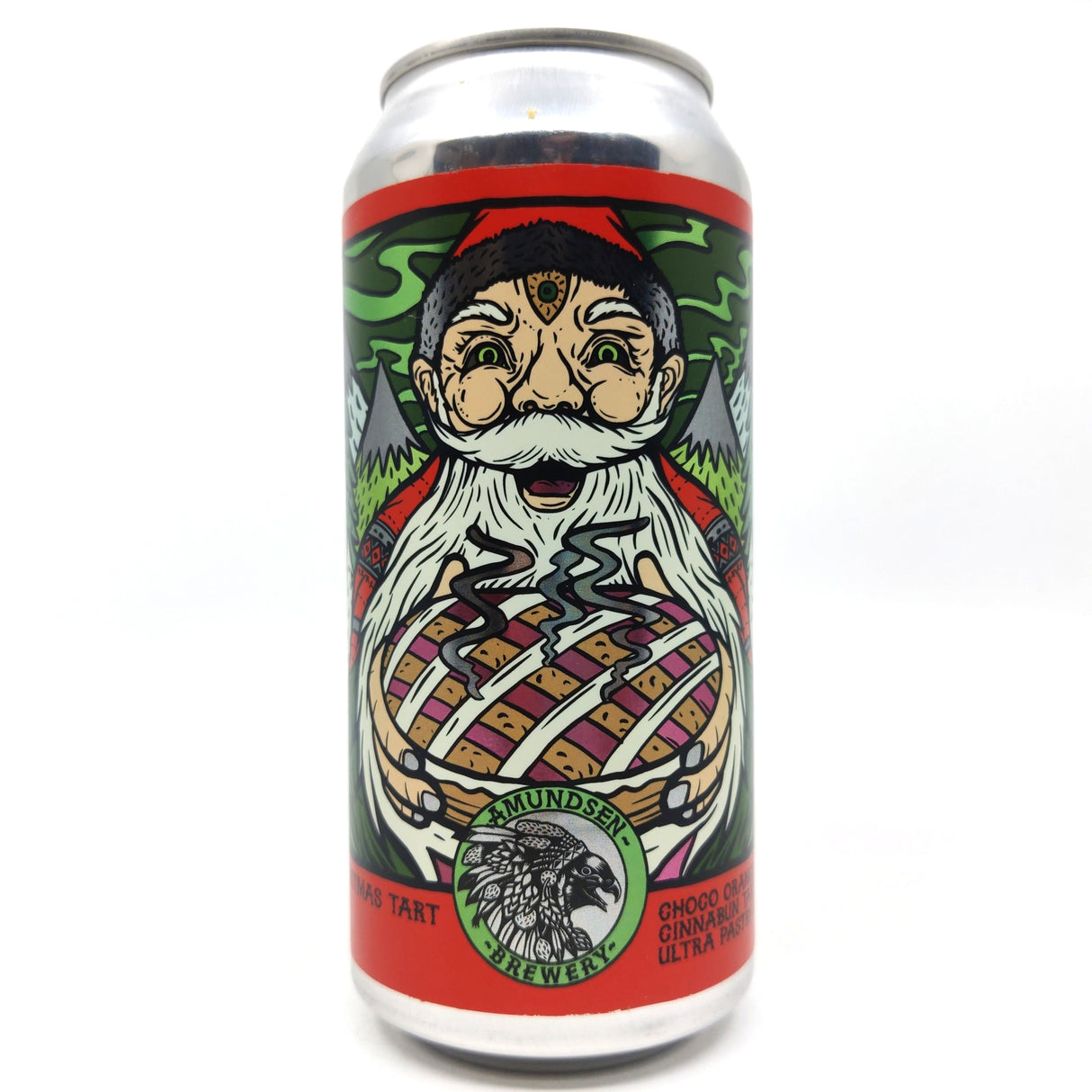 Amundsen Christmas Tart Imperial Stout 12.5% (440ml can)-Hop Burns & Black