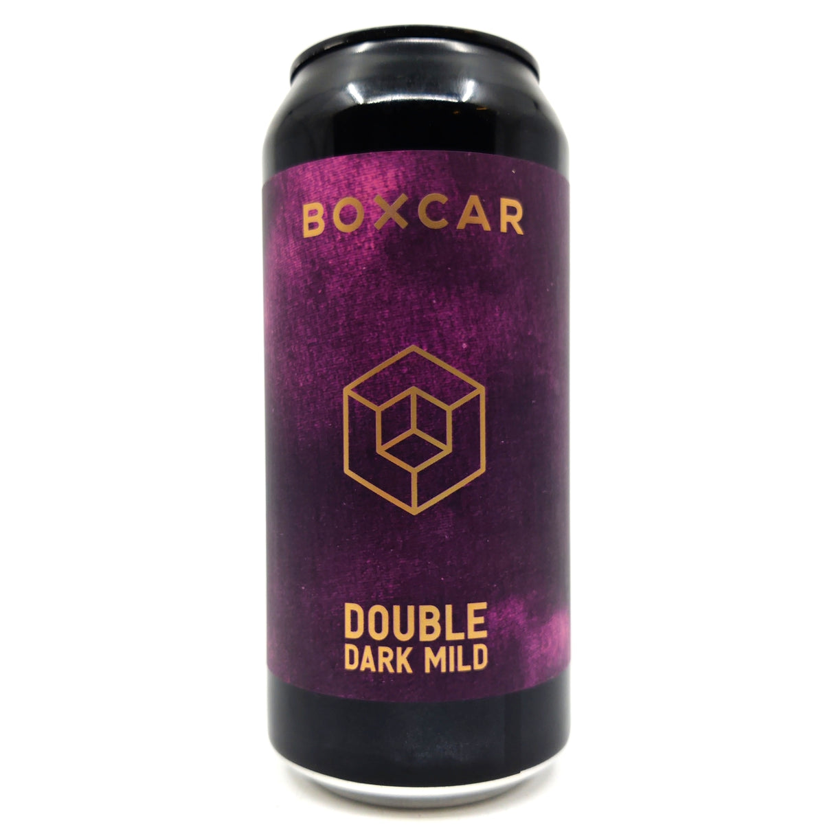 Boxcar Double Dark Mild English Dark Ale 6.3% (440ml can)-Hop Burns & Black