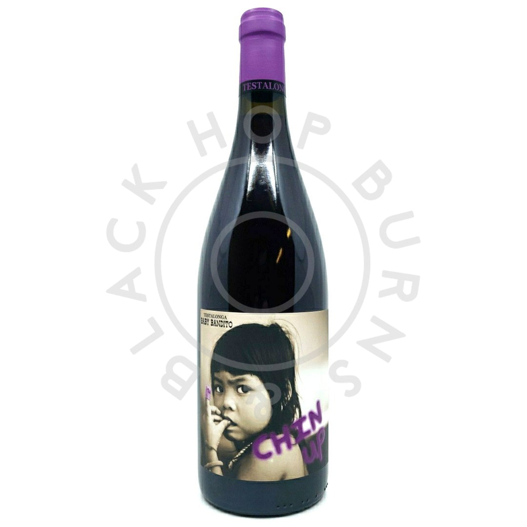 Testalonga Baby Bandito Chin Up Cinsault 2020 11% (750ml)-Hop Burns & Black