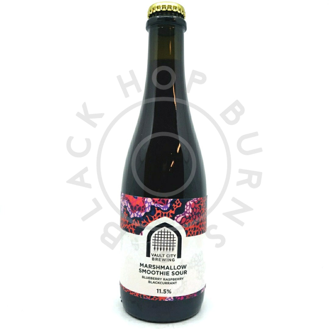 Vault City Brewing Marshmallow Smoothie Sour Blueberry Raspberry Blackcurrant 11.5% (375ml)-Hop Burns & Black