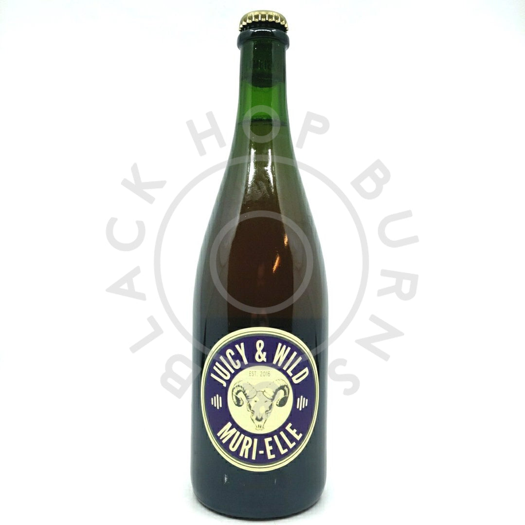 Lambiek Fabriek Juicy & Wild Muri-Elle 7% (750ml)-Hop Burns & Black