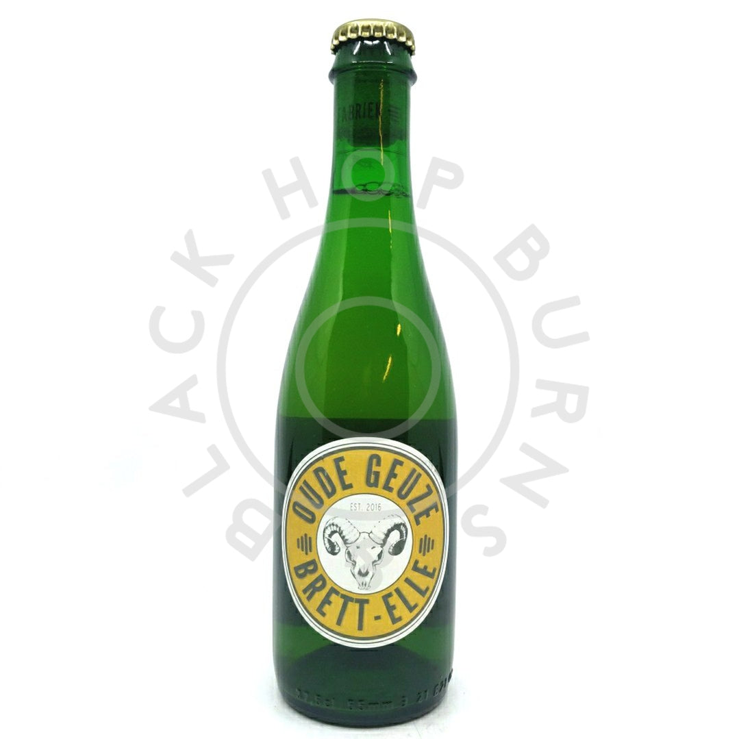 Lambiek Fabriek Oude Geuze Brett-Elle 5.5% (375ml)-Hop Burns & Black