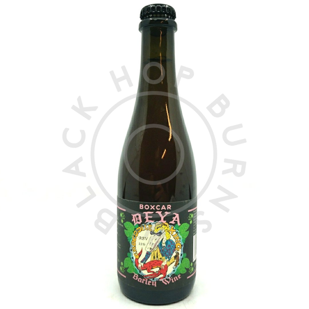 DEYA x Boxcar Crocodile King Barley Wine 11% (375ml)-Hop Burns & Black