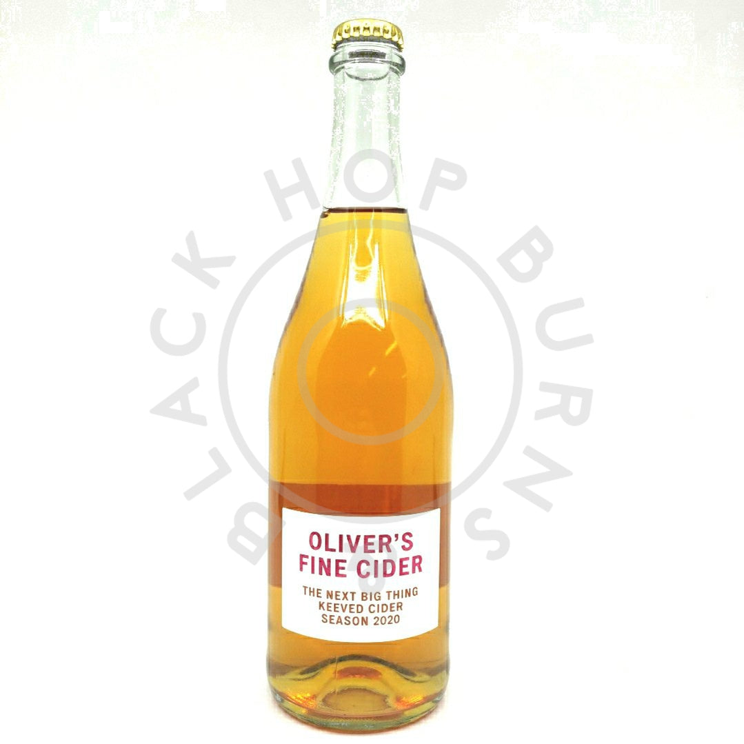Oliver's Fine Cider The Next Big Thing Bittersweet Season 2020 2.8% (750ml)-Hop Burns & Black