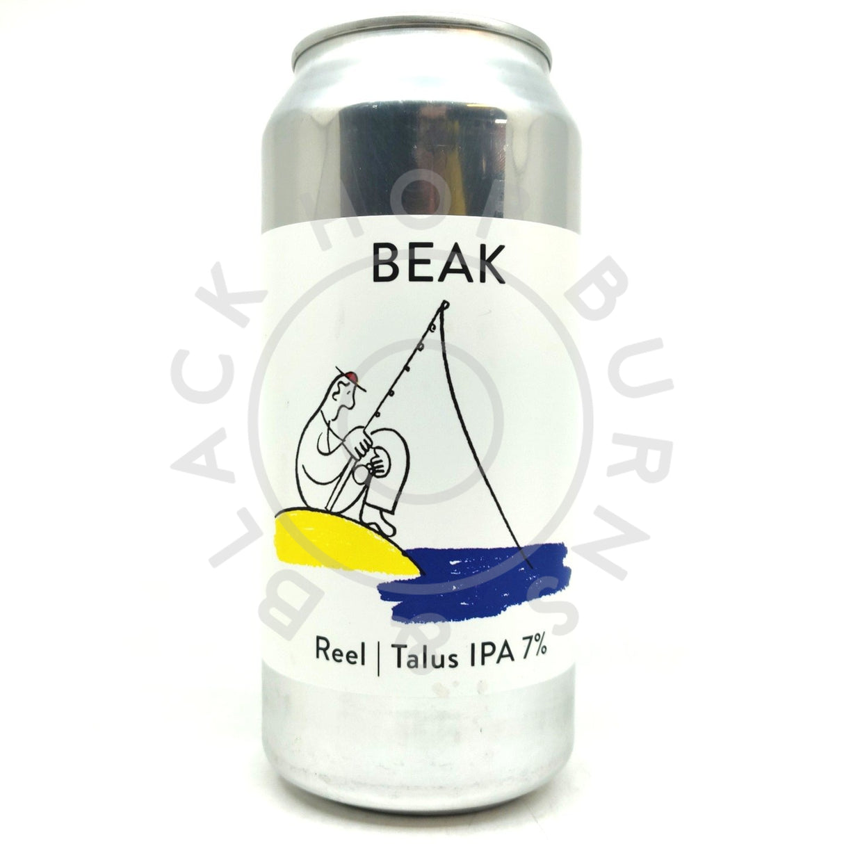 Beak Brewery Reel Talus IPA 7% (440ml can)-Hop Burns & Black