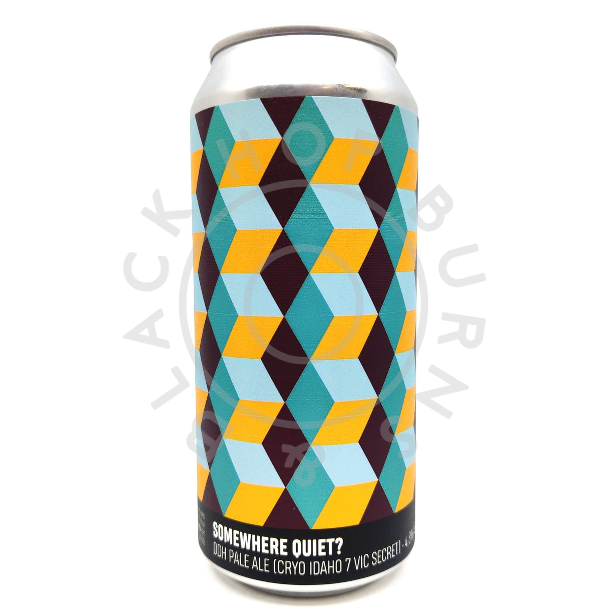 Howling Hops Somewhere Quiet? DDH Pale Ale 4.8% (440ml can)-Hop Burns & Black