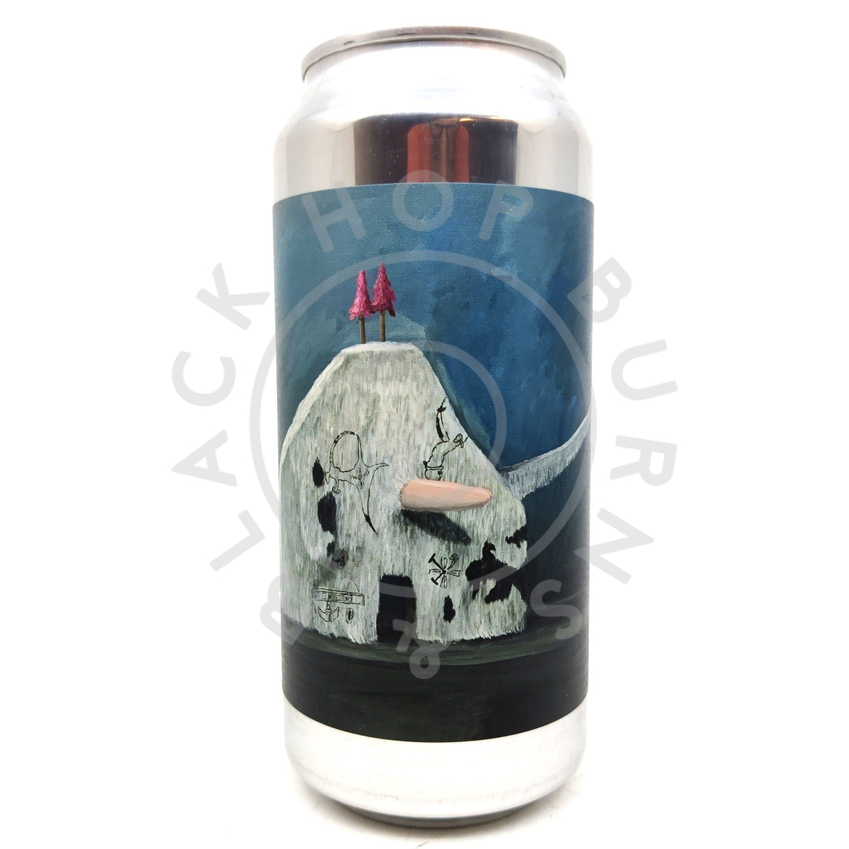 Verdant Mudwig Has A Beef System IPA 6.5% (440ml can)-Hop Burns & Black