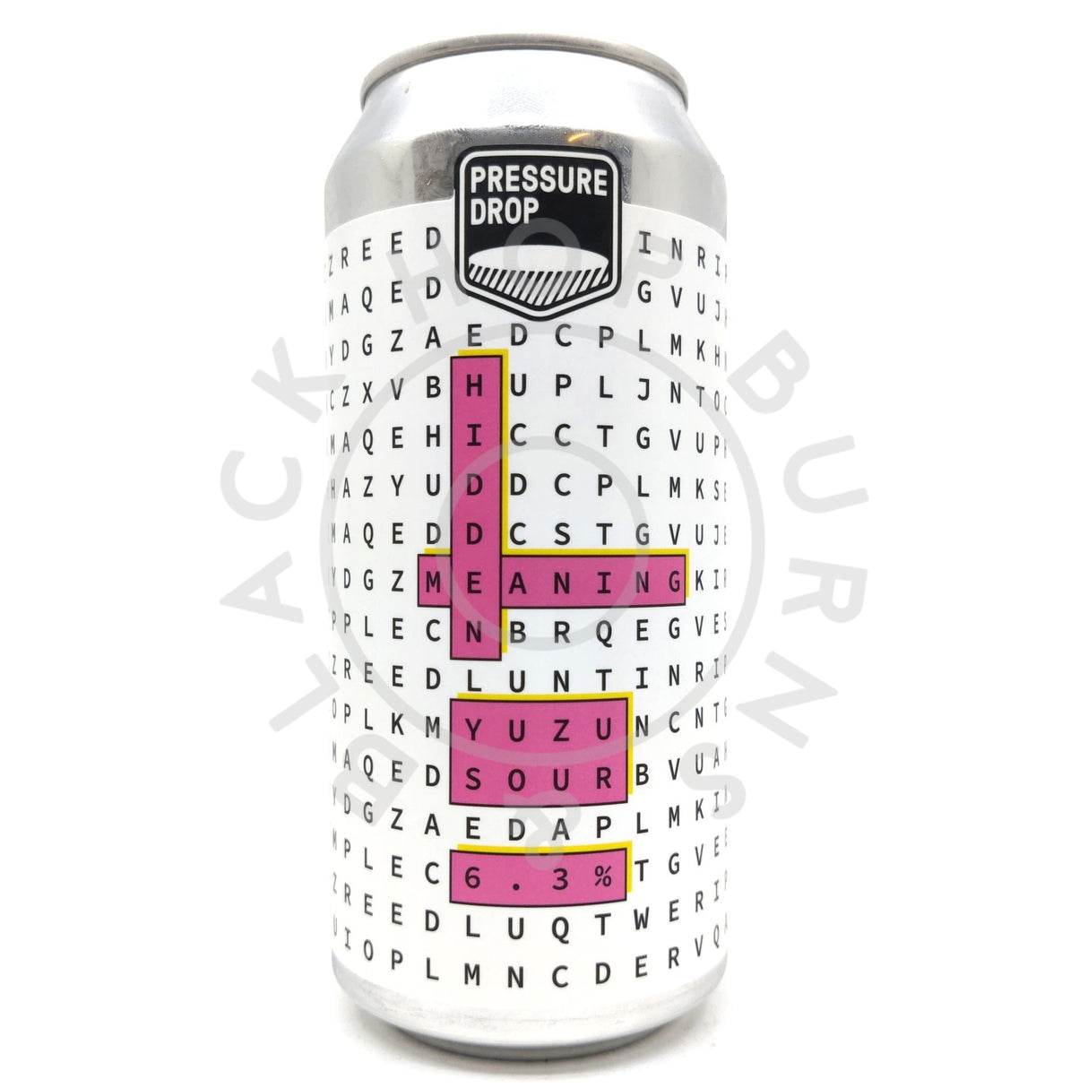 Pressure Drop Hidden Meaning Yuzu Sour 6.3% (440ml can)-Hop Burns & Black