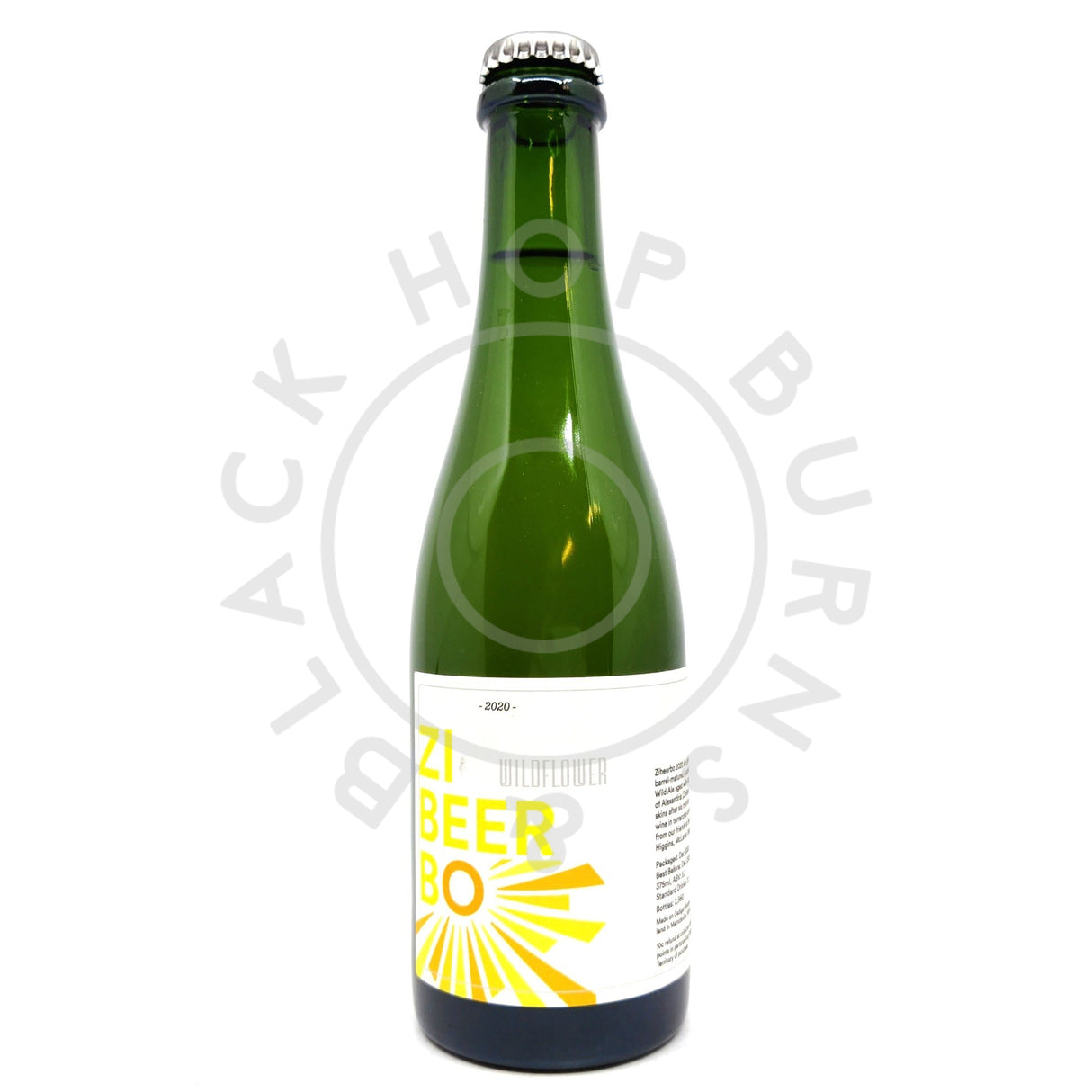 Wildflower x Brash Higgins Zibeerbo 2020 5.2% (375ml)-Hop Burns & Black