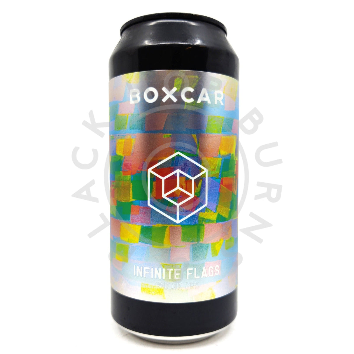 Boxcar Infinite Flags Pale Ale 5.6% (440ml can)-Hop Burns & Black