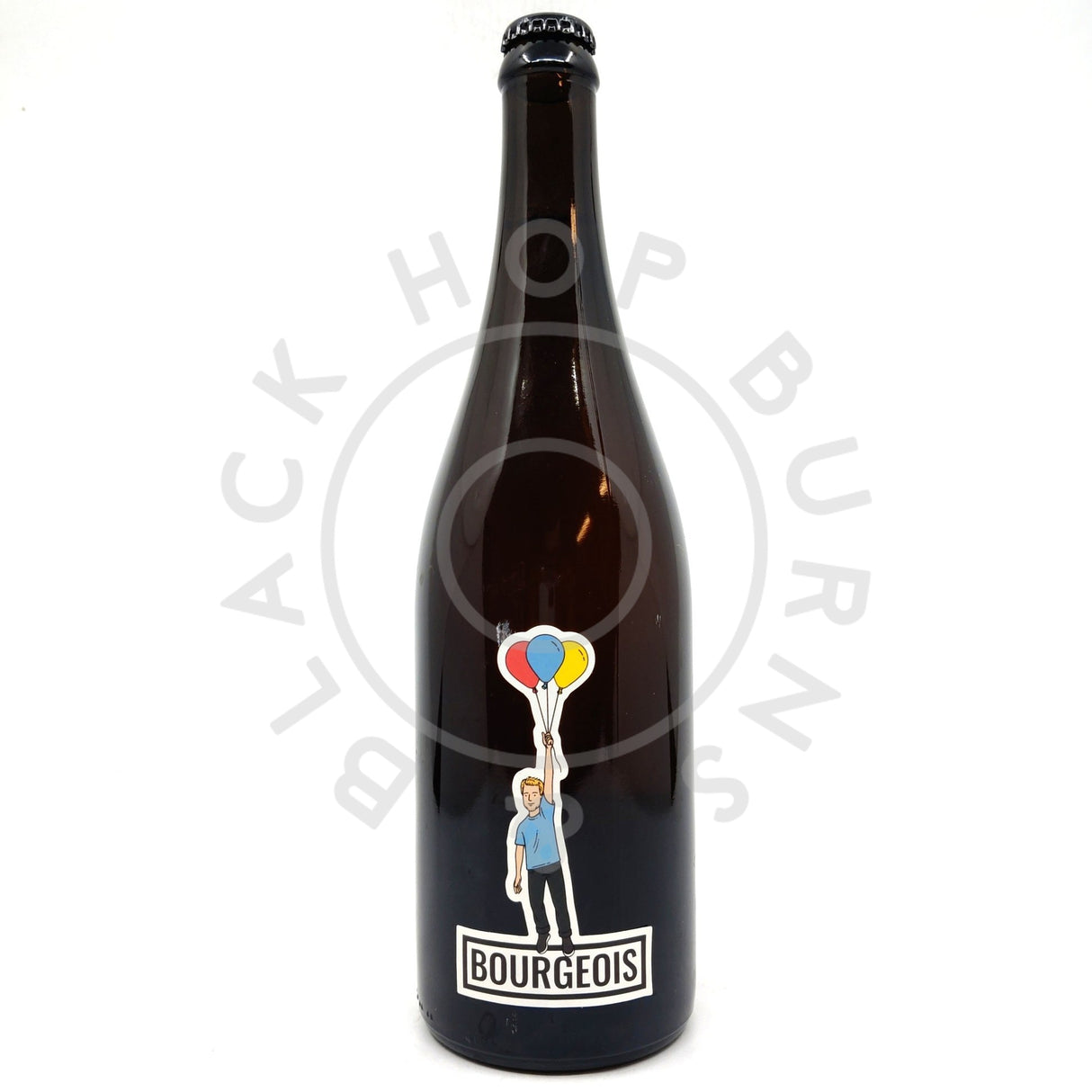 Gipsy Hill Bourgeois Blend Two Barrel Aged Golden Sour Ale 7% (750ml)-Hop Burns & Black
