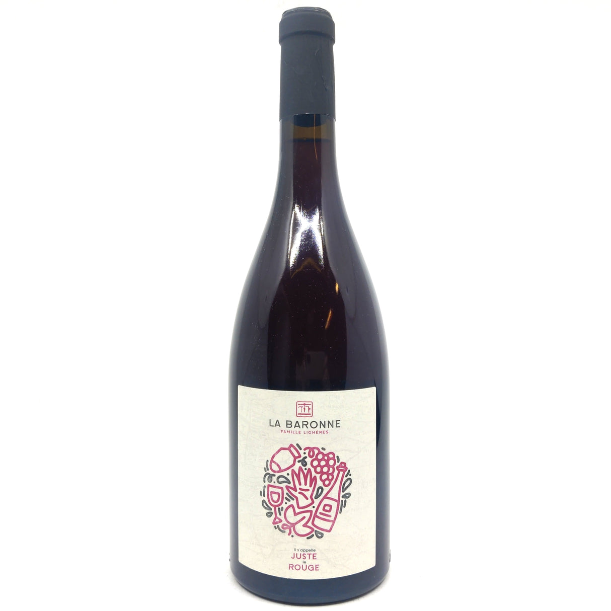 Chateau La Baronne Juste le Rouge 2020 13.5% (750ml)-Hop Burns & Black