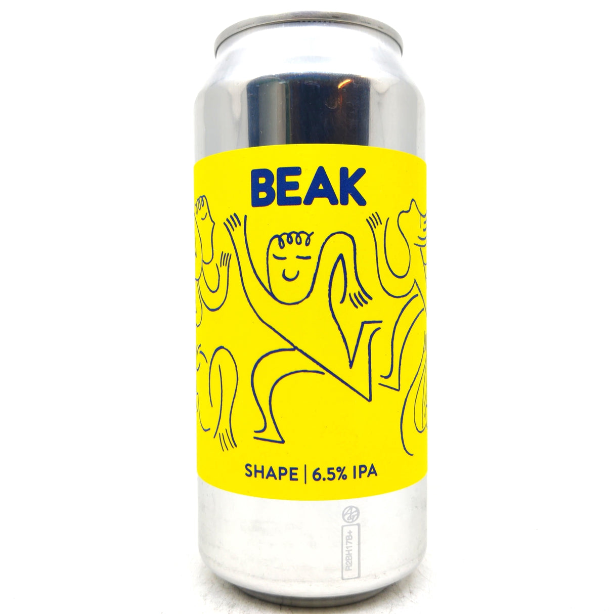 Beak Brewery Shape IPA 6.5% (440ml can)-Hop Burns & Black