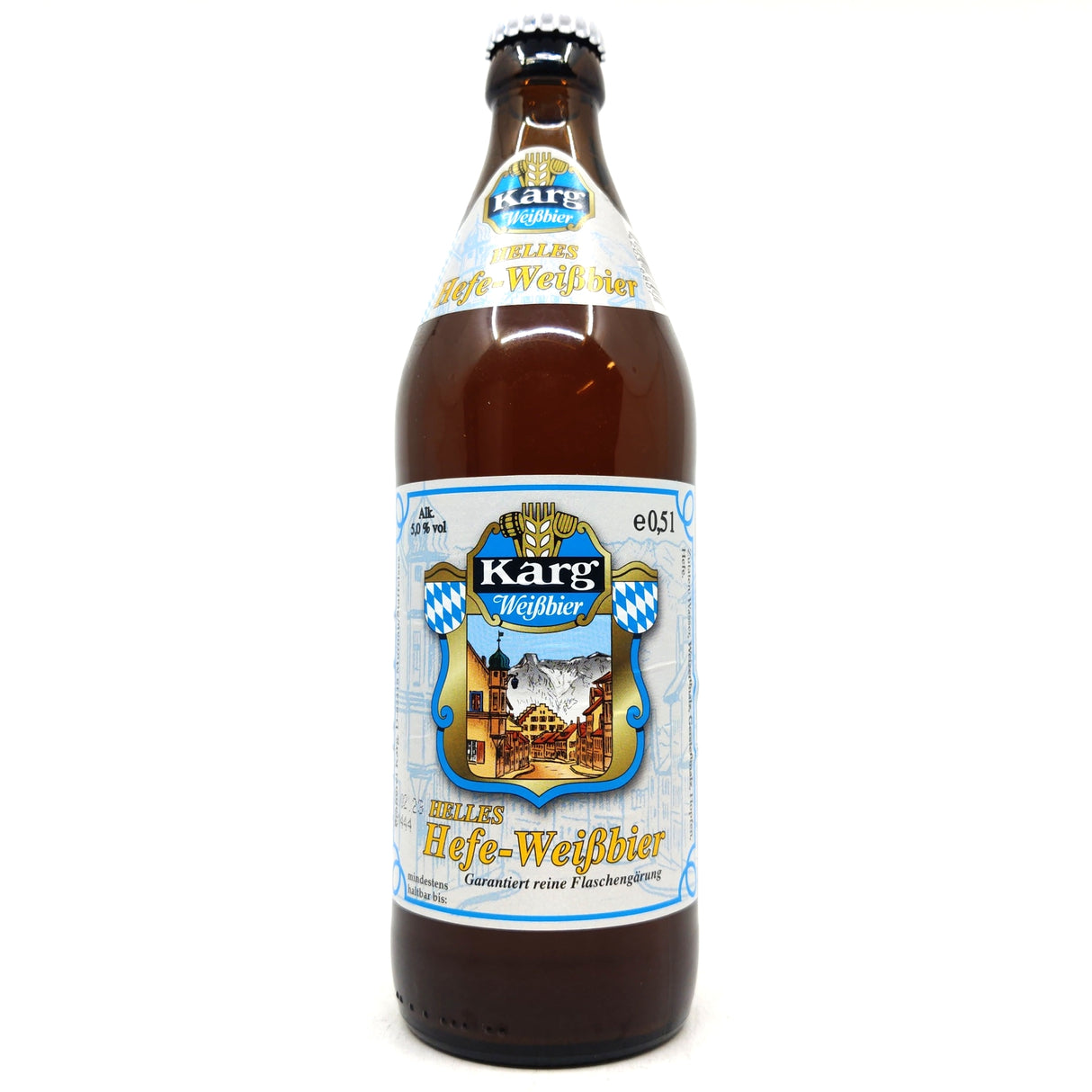 Karg Hefe-Weisse 5% (500ml)-Hop Burns & Black