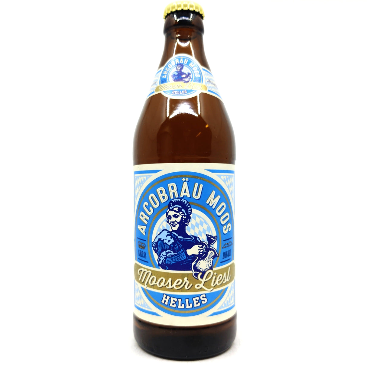 Arcobrau Mooser Liesl Helles 5.3% (500ml)-Hop Burns & Black