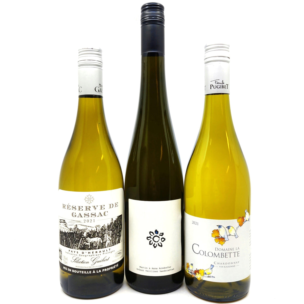 HB&B Organic Whites pack (3 x 750ml)-Hop Burns & Black