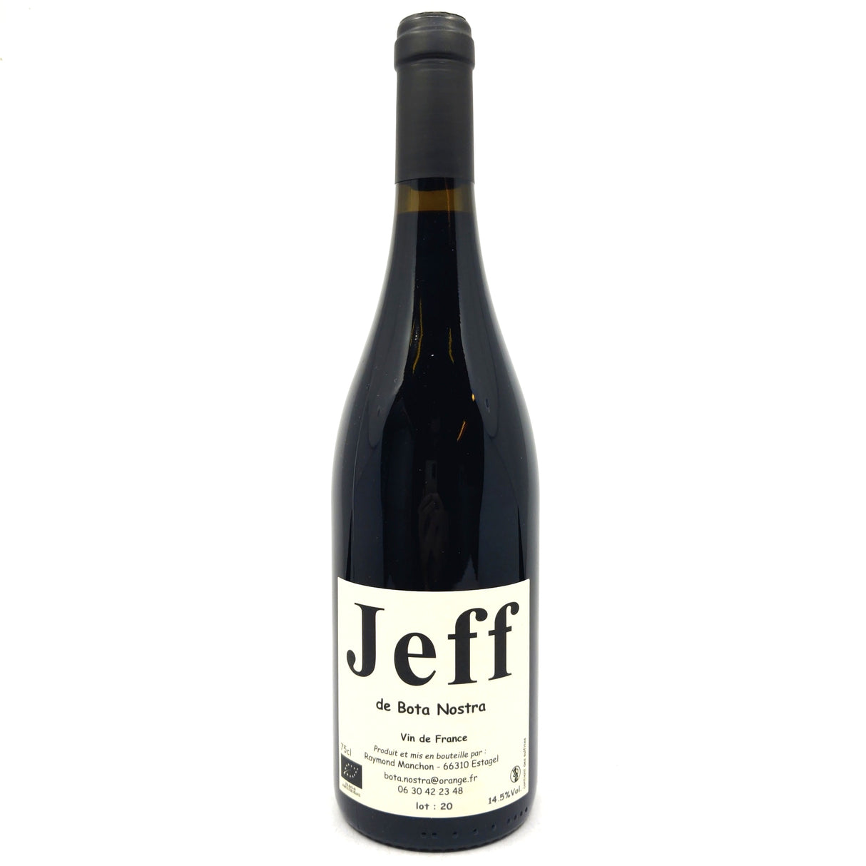 Bota Nostra Jeff 2019 14.5% (750ml)-Hop Burns & Black