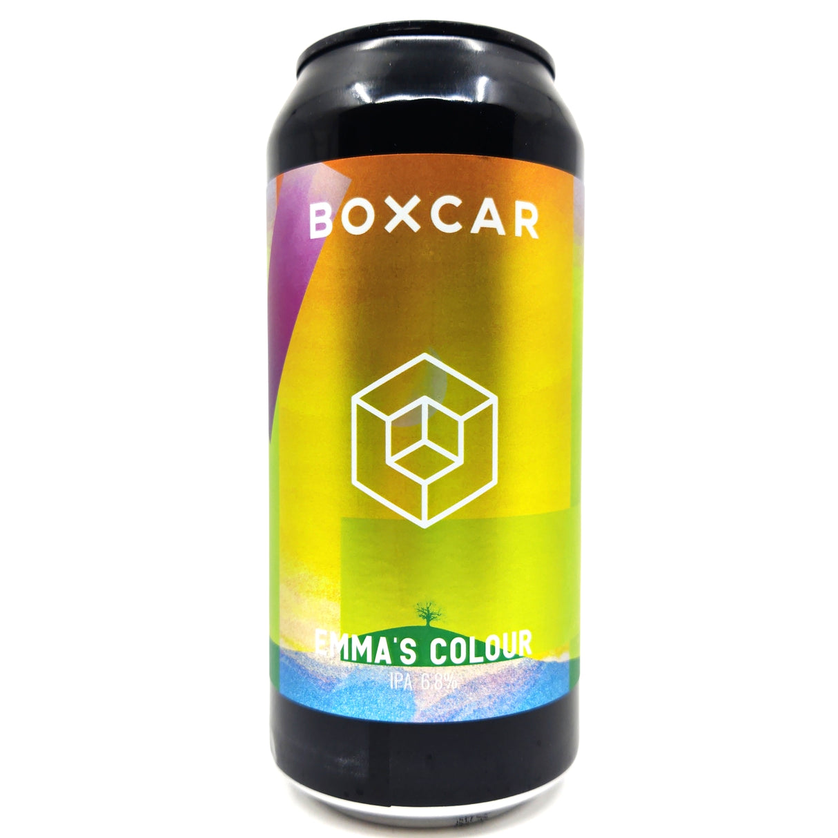 Boxcar Emma's Colour IPA 6.8% (440ml can)-Hop Burns & Black
